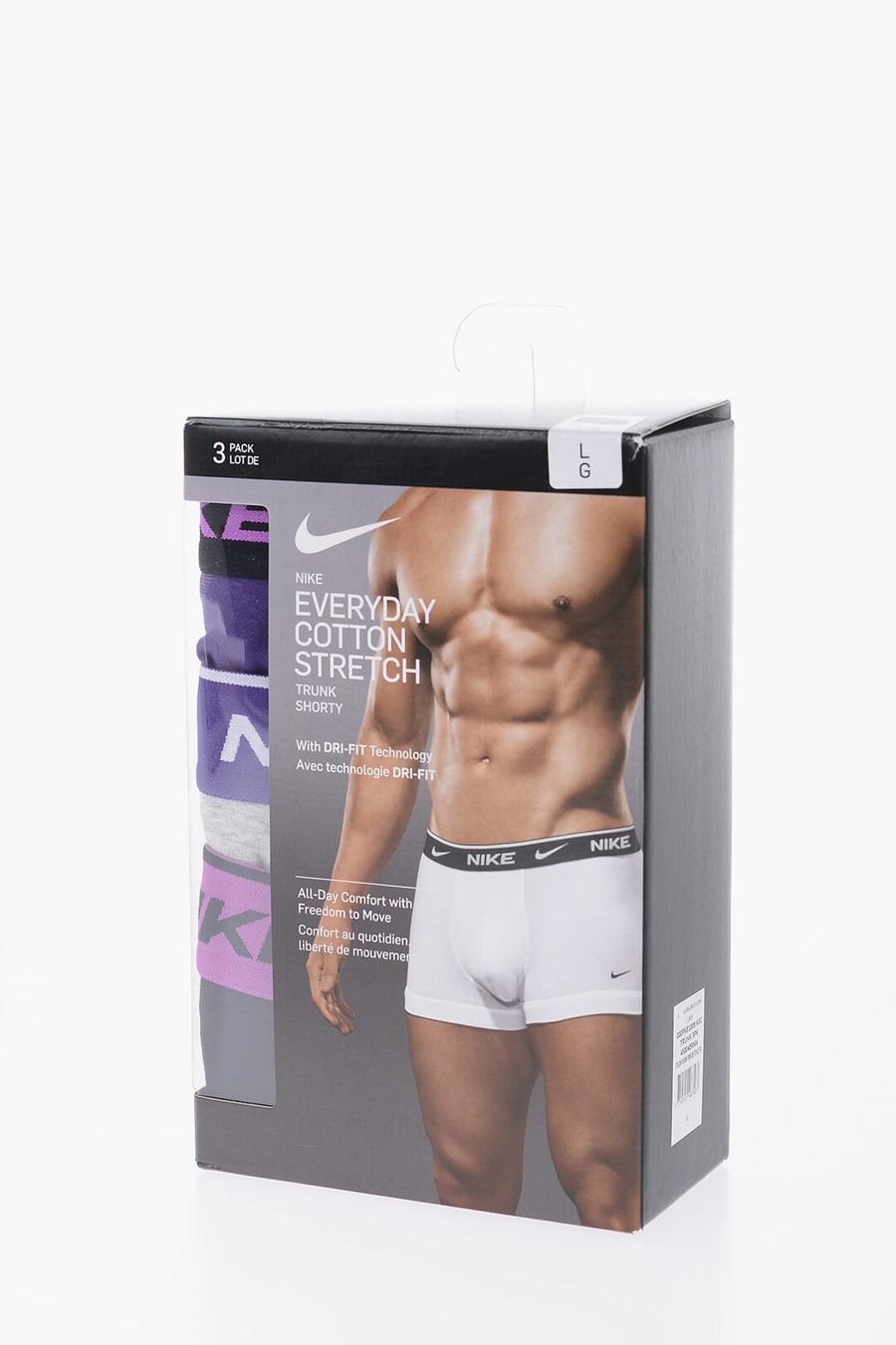 Nike 1250~3-Pack Boxer Set with Branded Waistband, view 2