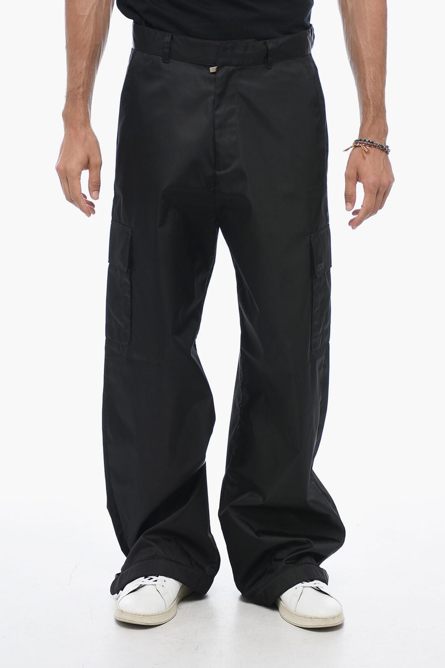 Off-White 1500~Cargo Pants with Elasticated Hem