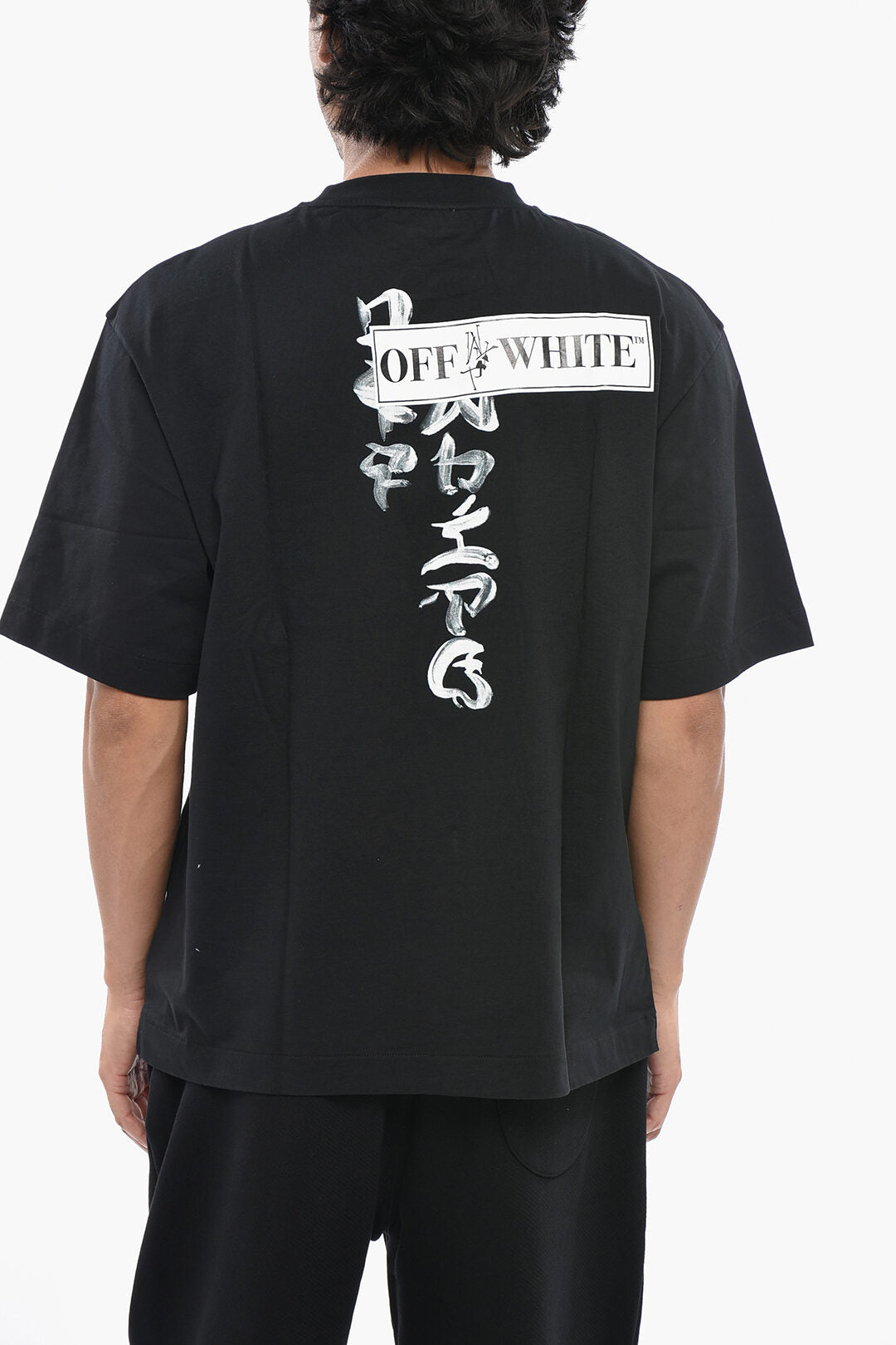 Off-White 1500~Printed Crewneck T-Shirt