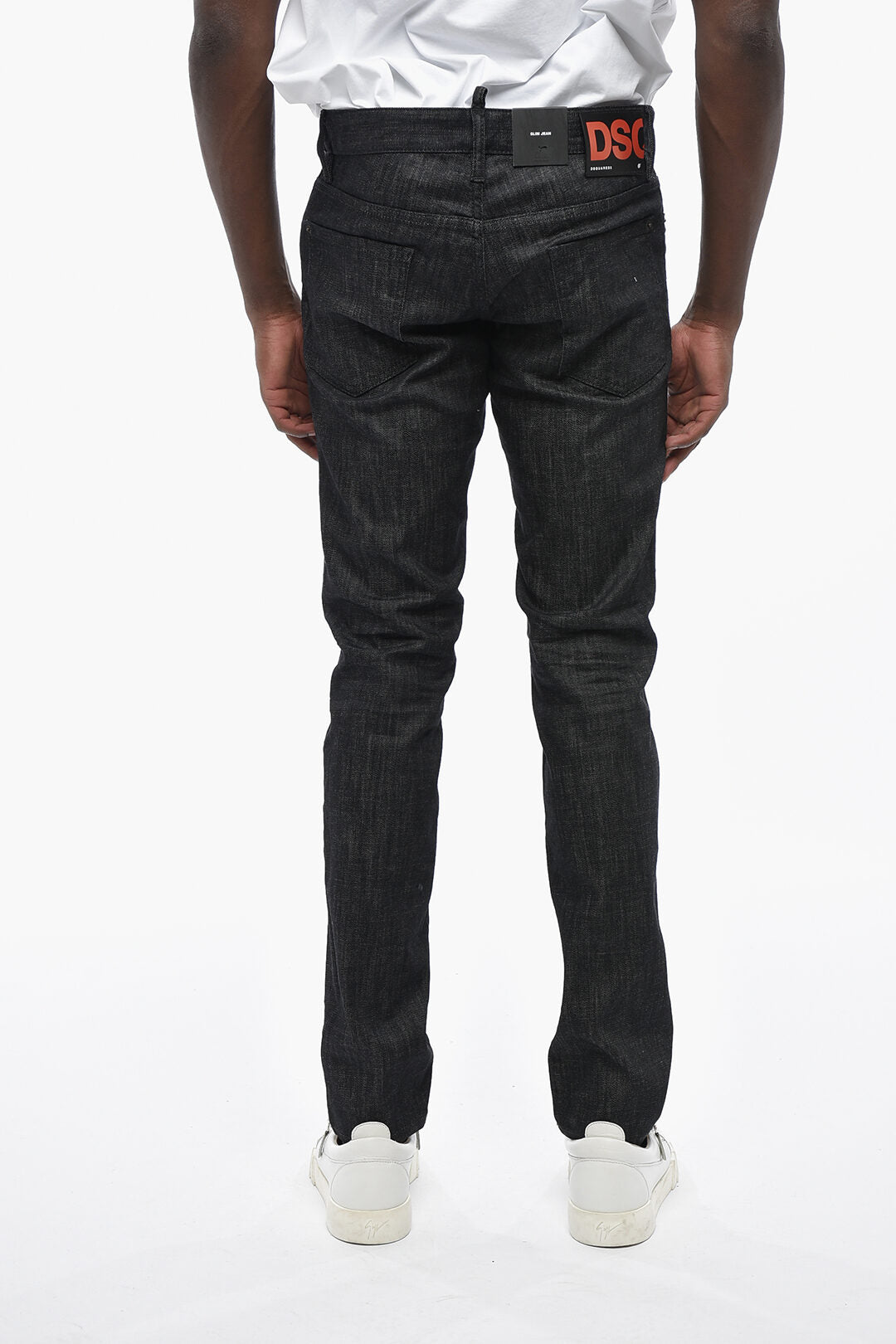 Dsquared2 1500~Slim Fit Dark Wash Jeans 16cm, view 2