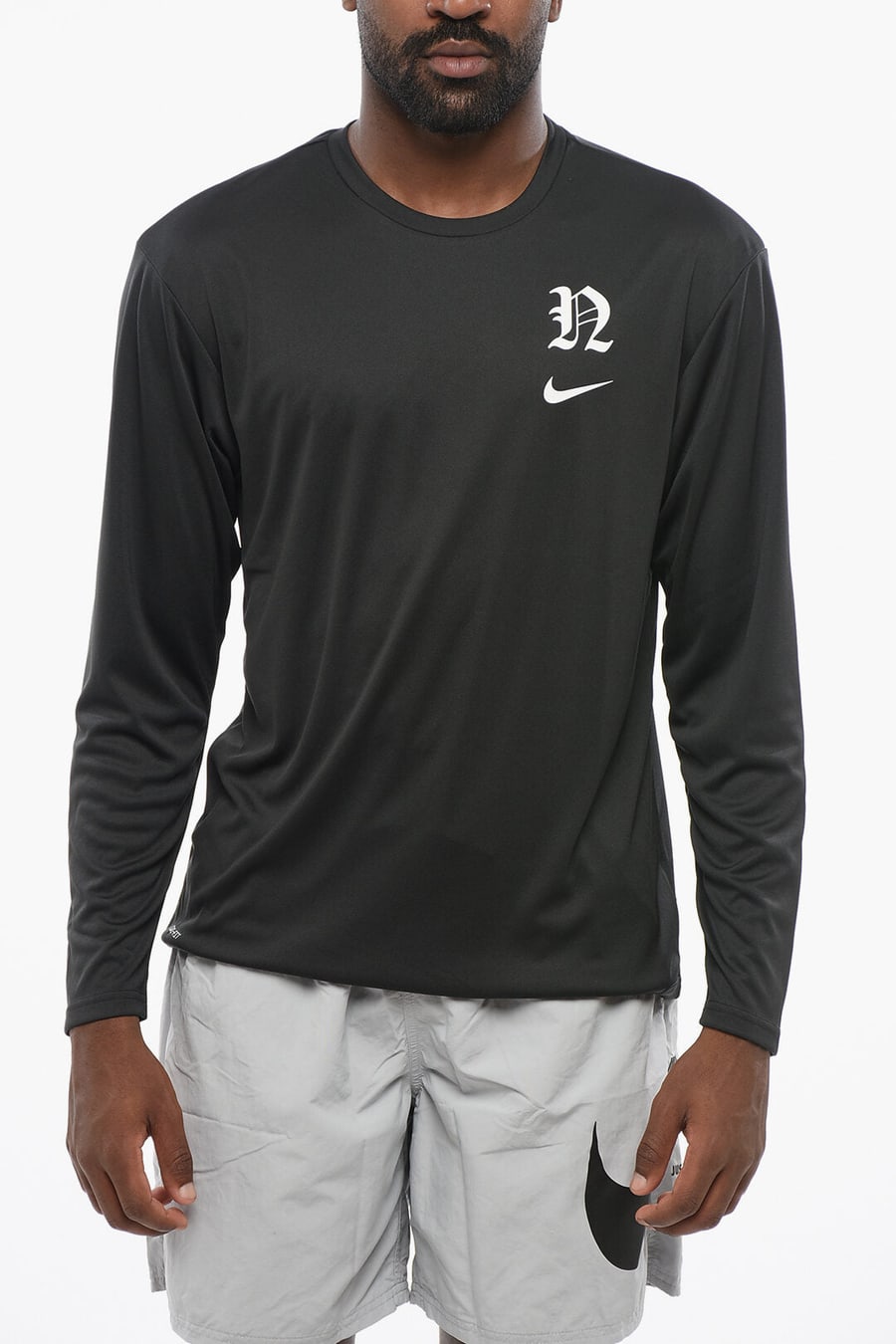 Nike 1500~SWIM Crewneck T-Shirt HYDROGUA Dri-Fit Long-Sleeve