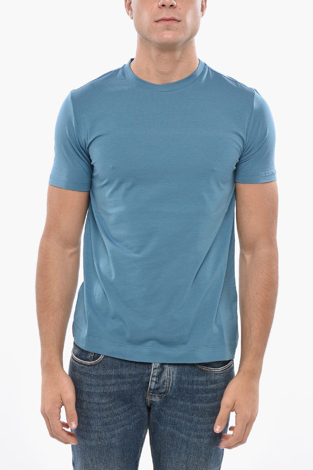 Malo 2405~Cotton Crew Neck T-Shirt