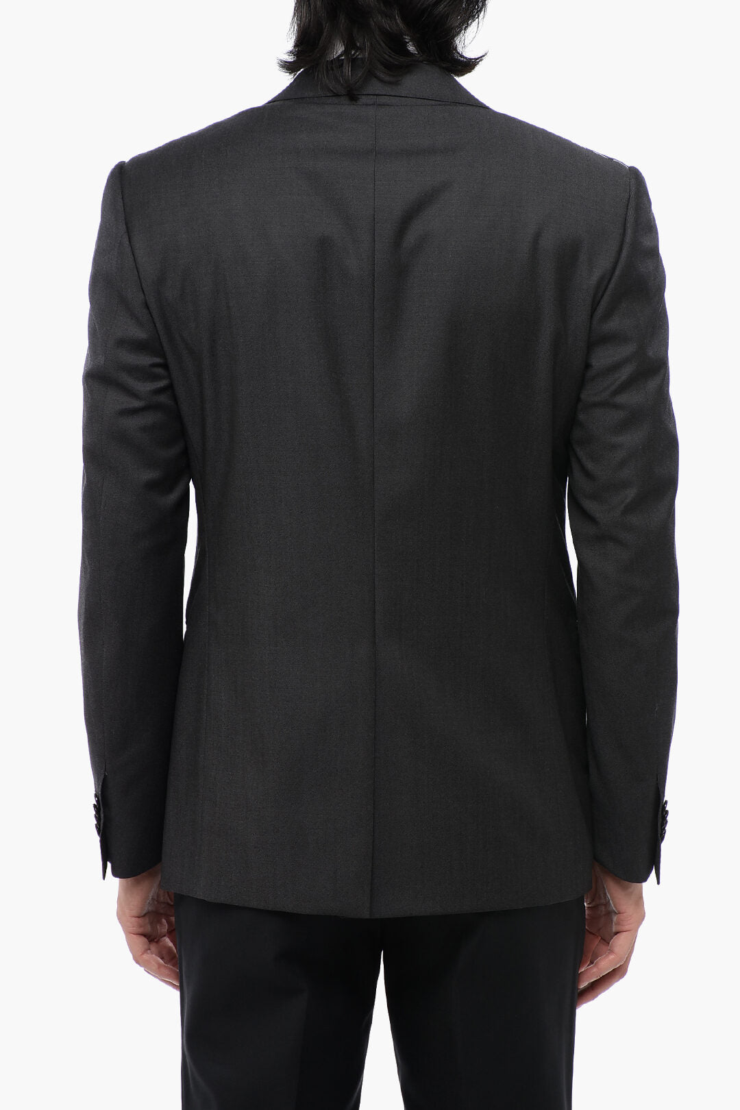 Corneliani 2470~Virgin Wool Blazer ACADEMY with Peak Lapel, view 2