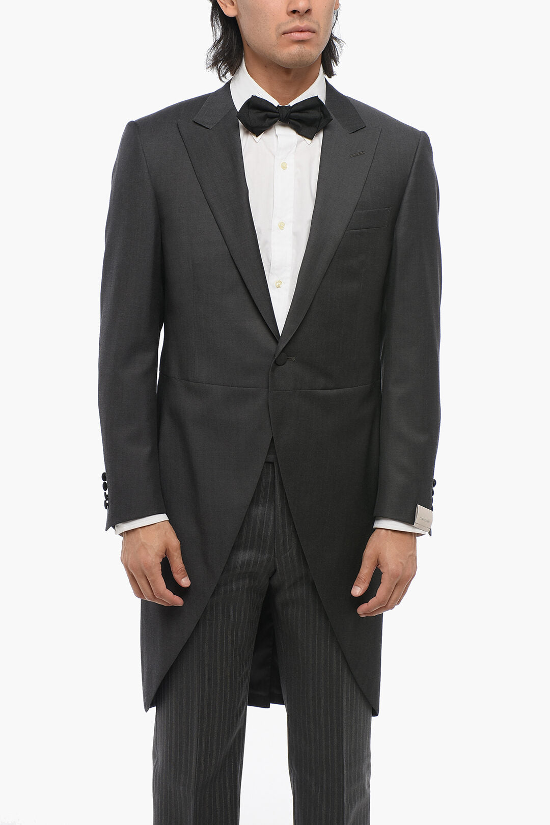 Corneliani 2470~Wool Tux Blazer ACADEMY Single-Breasted with Peak Lapel