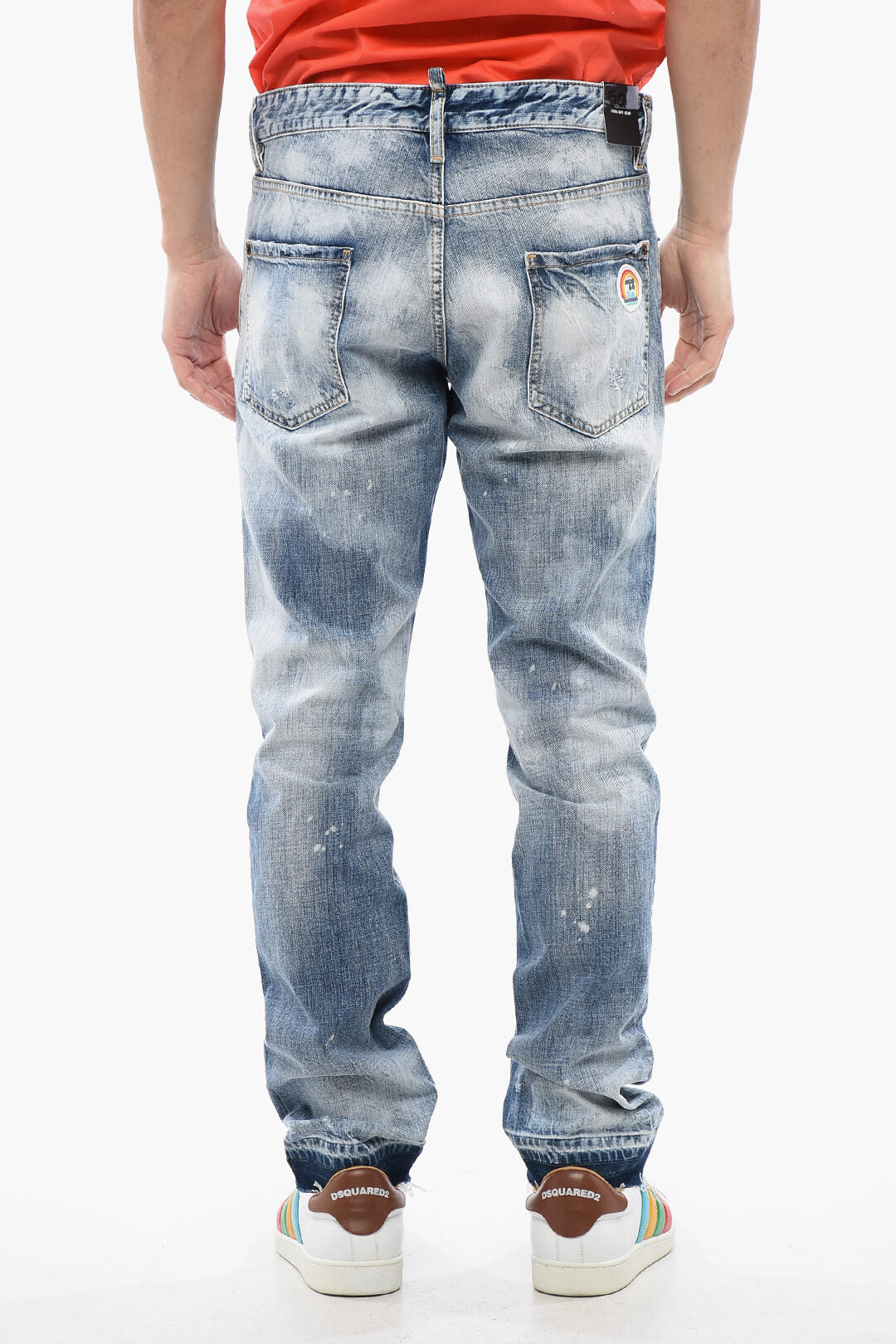 Dsquared2 2750~Cool Guy Fit Jeans with Distressed Effect, view 2