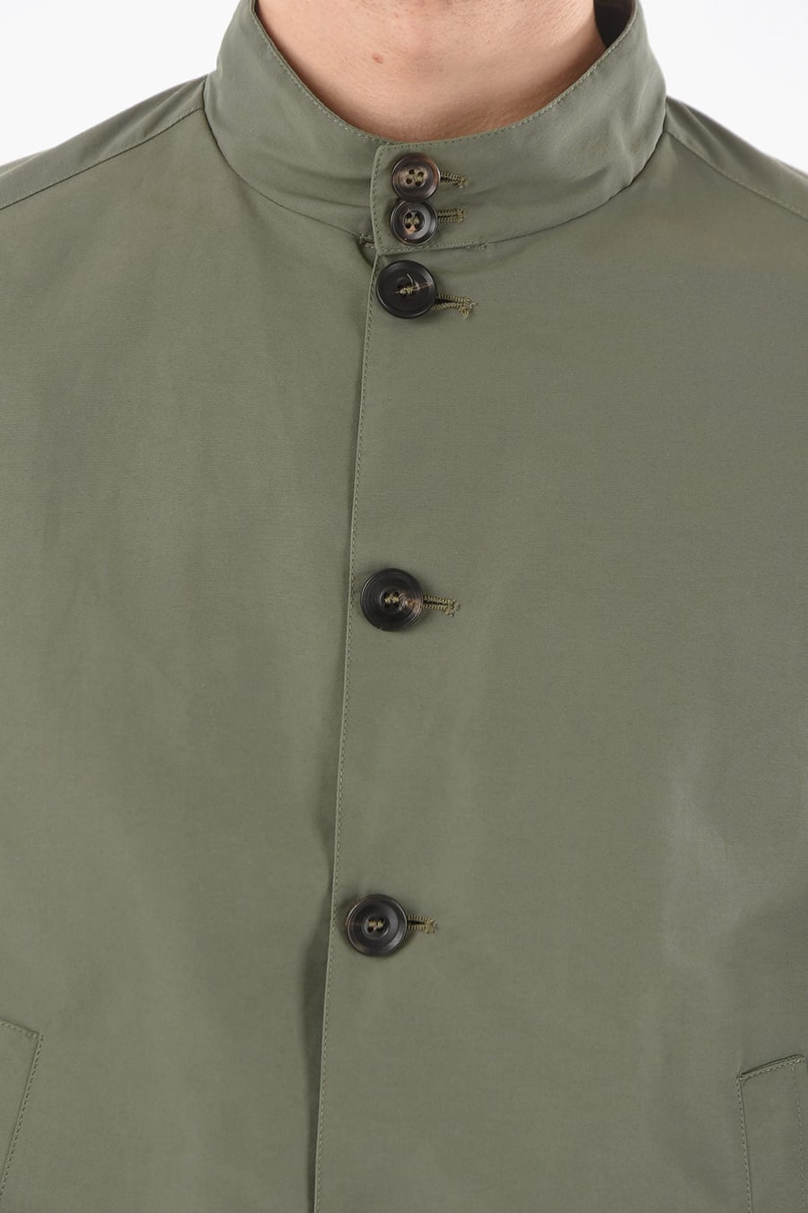 Corneliani 2850~Cotton-Blend Jacket WALT with Front Button Closure, view 3