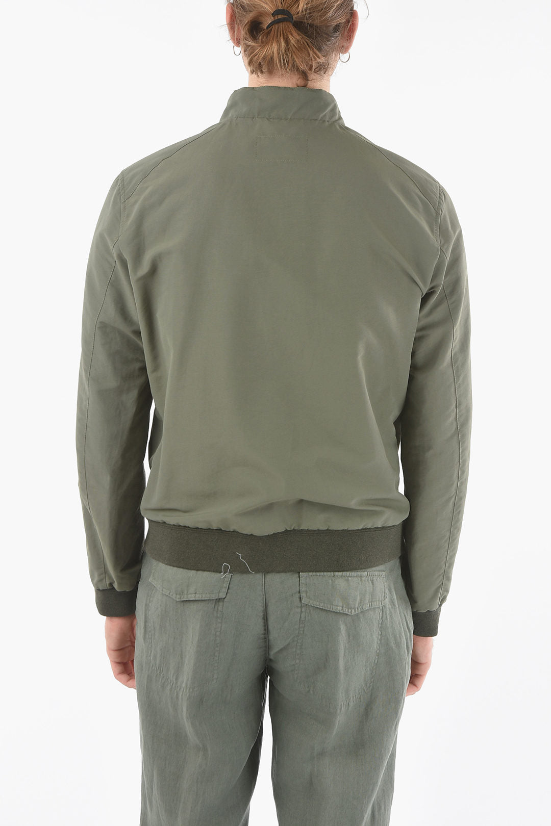 Corneliani 2850~Cotton-Blend Jacket WALT with Front Button Closure, view 2