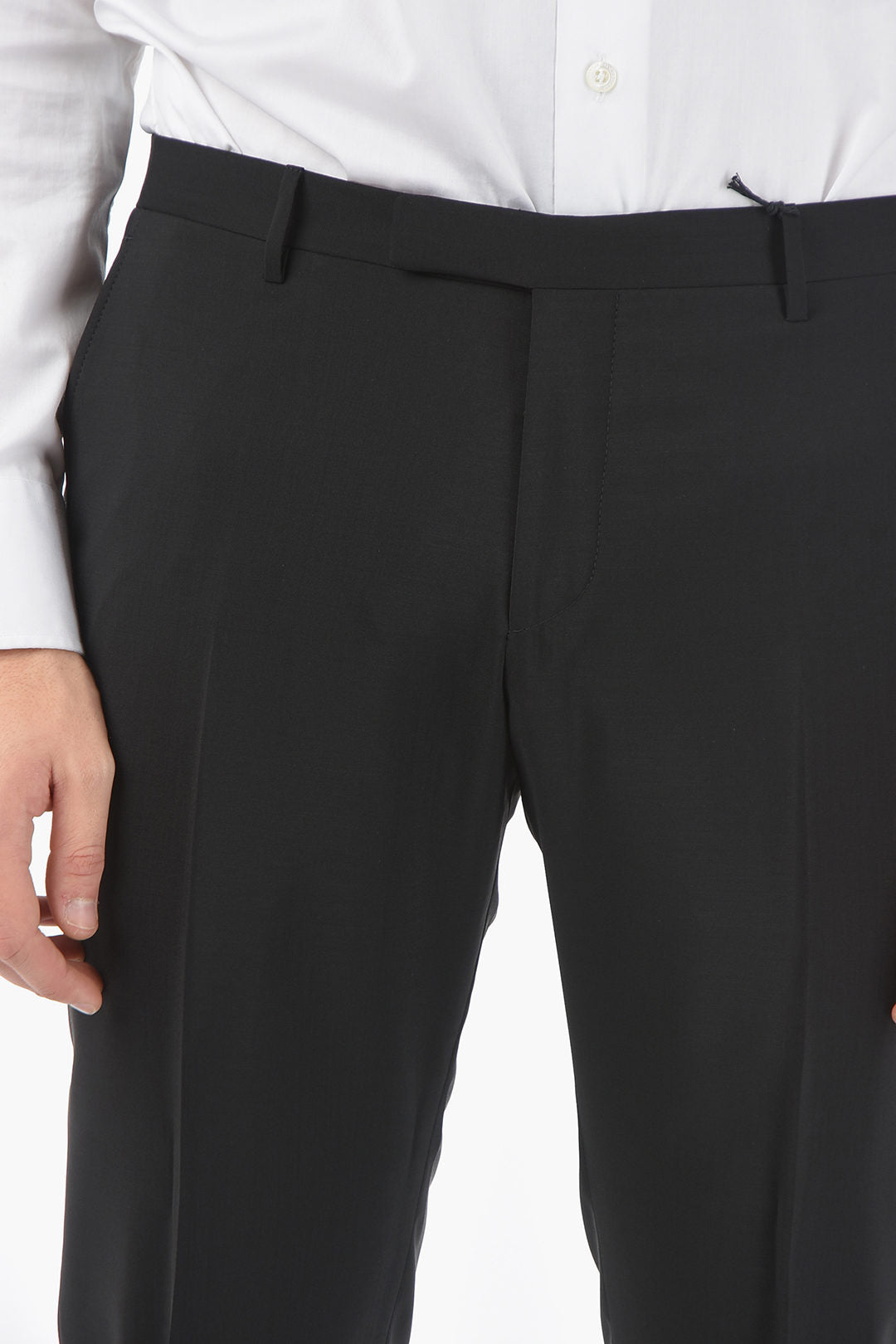Corneliani 3500~CC COLLECTION Virgin Wool and Mohair Trousers REWARD
