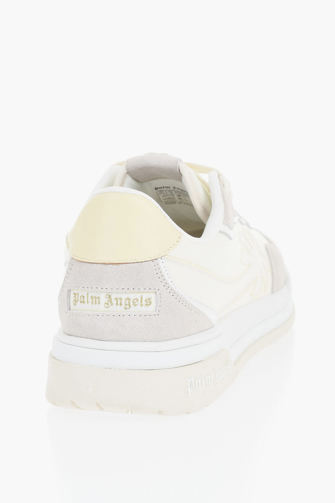 Palm Angels 0201~Low Two-Tone Suede Sneakers, view 2