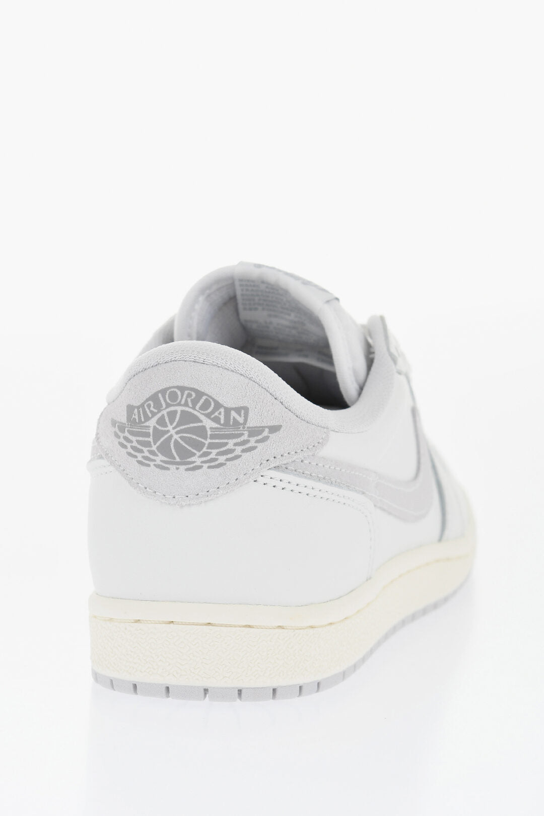 Nike 0405~AIR JORDAN Solid-Color Leather Low Sneakers, view 2