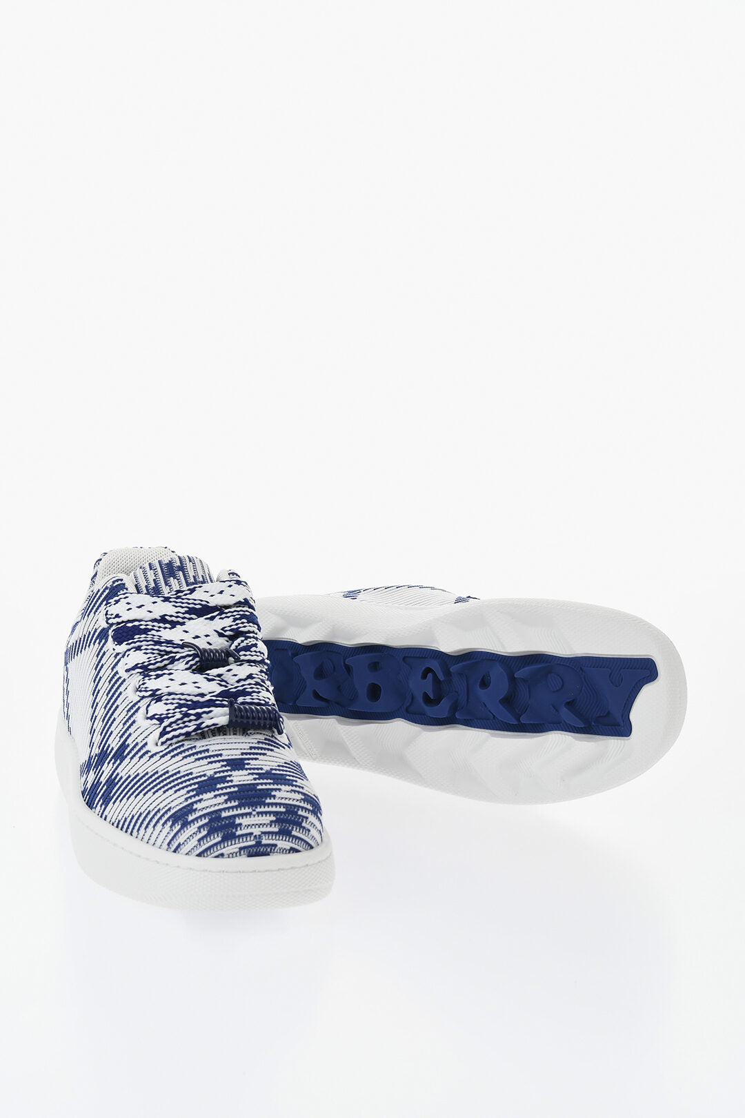 Burberry 0405~Embroidered Fabric Low-Top Sneakers