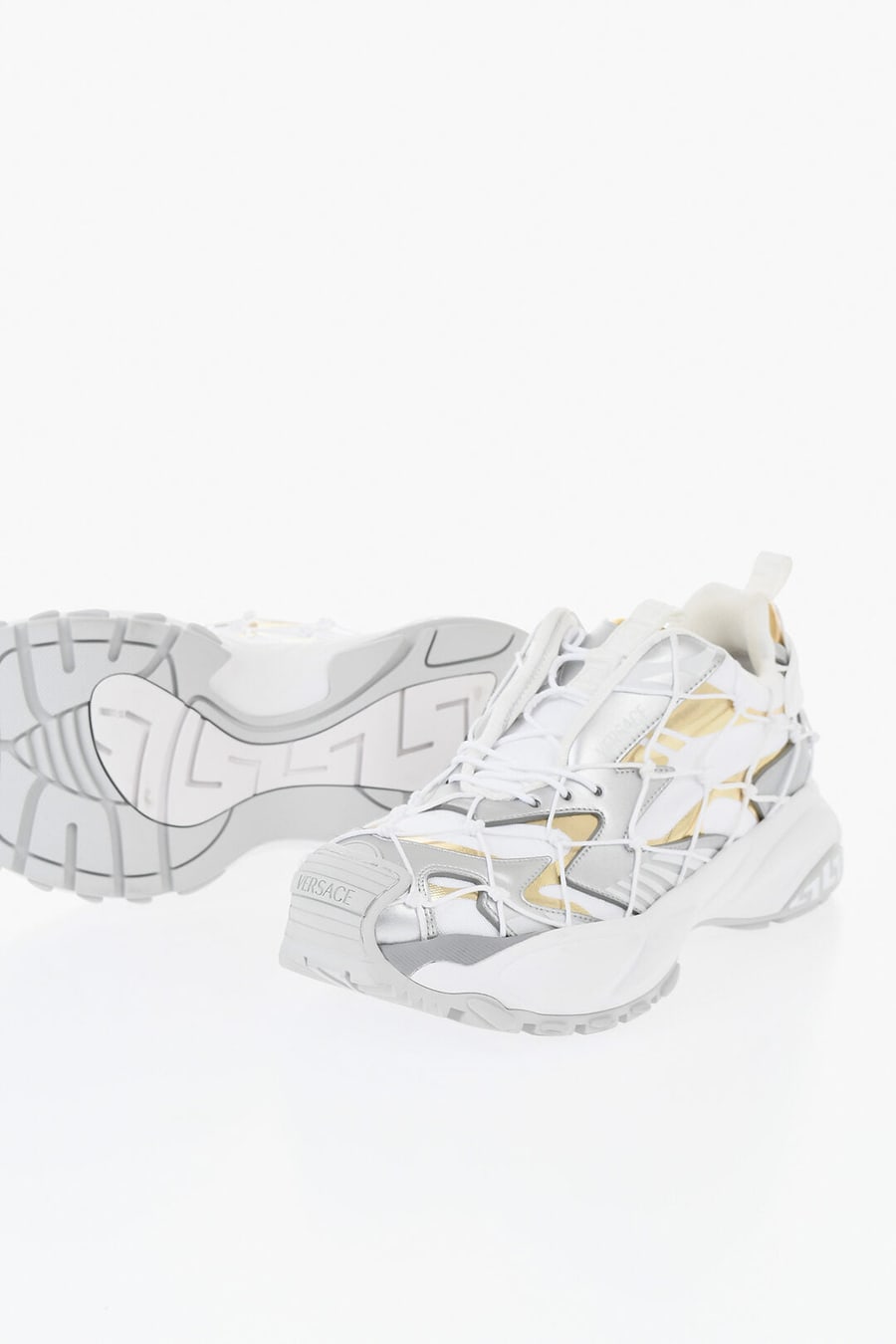 Versace 0405~Low-Top Sneakers MERCURY With Mesh Details