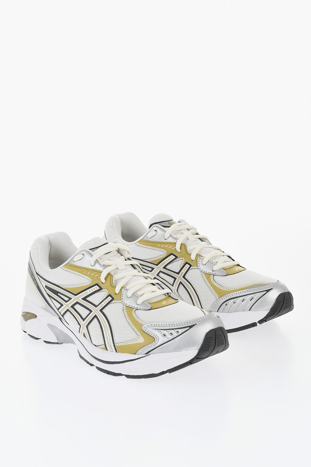 Asics 0405~Vegan Leather Low Sneakers GEL QUANTUM With Air Bubble Sole