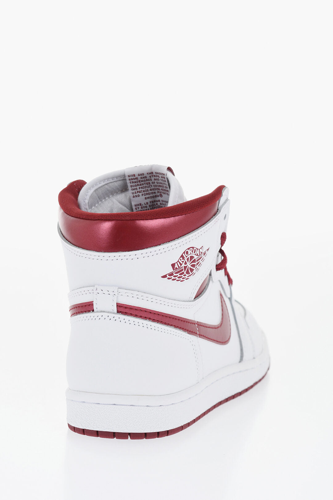 Nike 0550~AIR JORDAN Two-Tone Leather High-Top Sneakers 1 HI 85, view 2