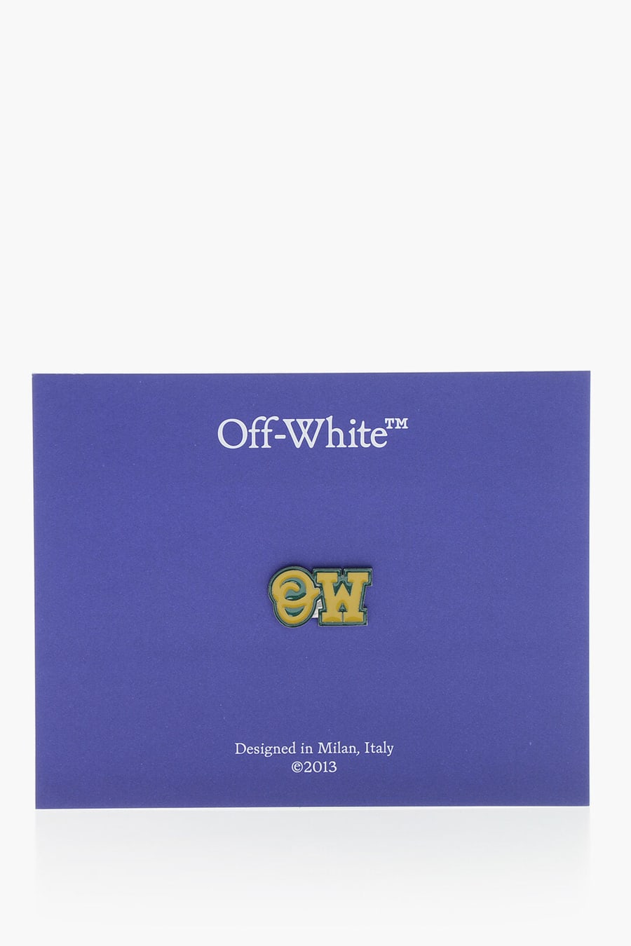 Off-White 1000~Brass Lace Charm with Applied Monogram