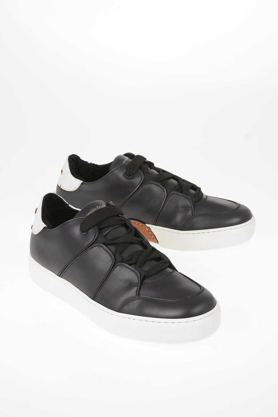 Ermenegildo Zegna 1500~COUTURE Leather Sneakers TIZIANO