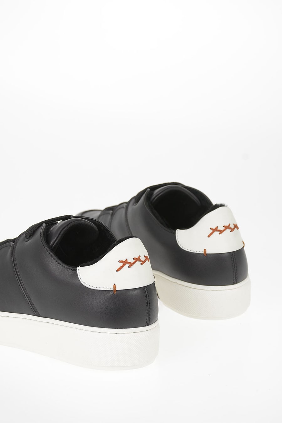 Ermenegildo Zegna 1500~COUTURE Leather Sneakers TIZIANO, view 2