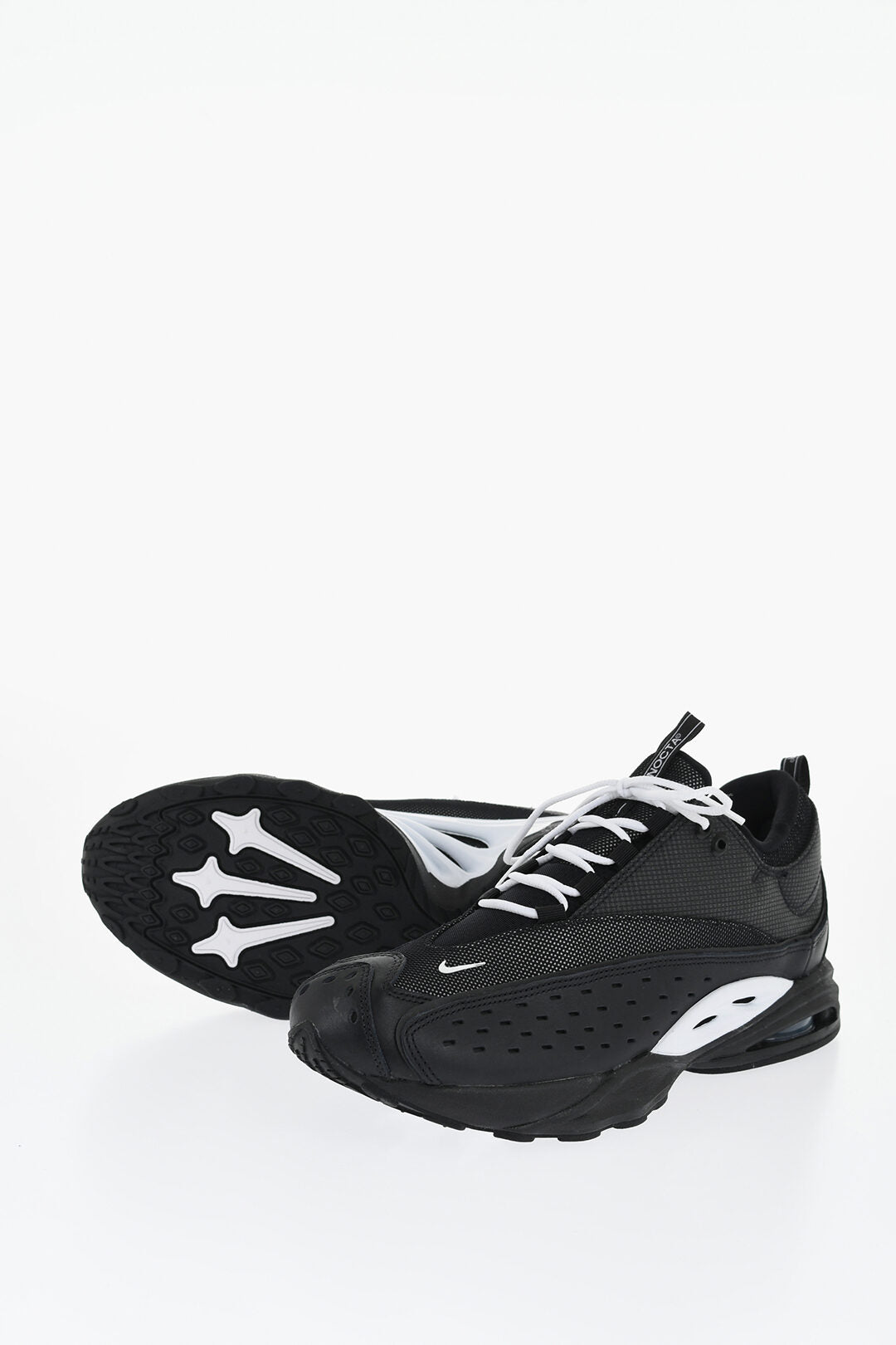 Nike 1500~Fabric and Leather Low Sneakers AIR ZOOM DRIVE with Contrasting Details