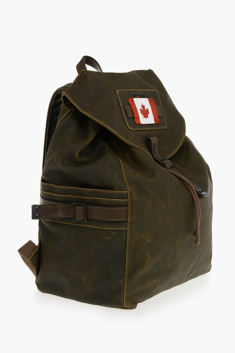 Dsquared2 0405~Vintage Backpack FLAG With Side Pockets, view 3