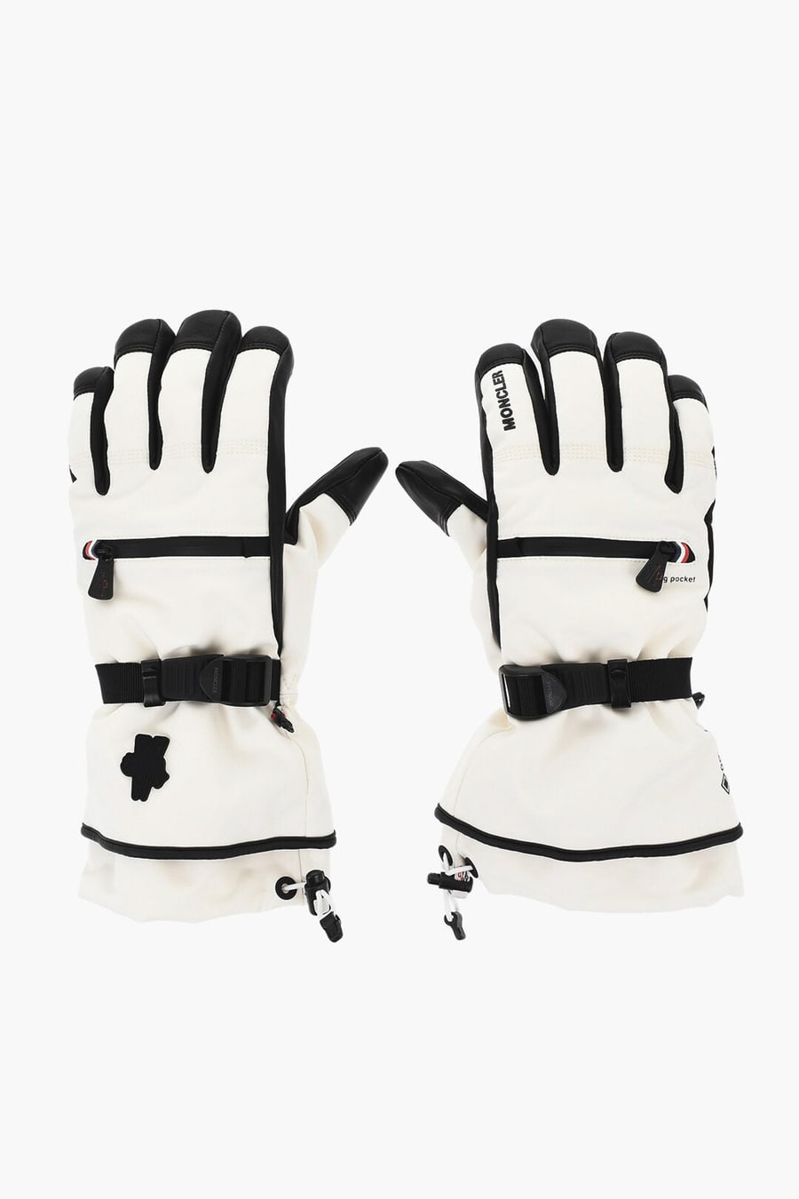 Moncler 0405~MONCLER X REUSCH Gorotex Ski Gloves with Drawstring