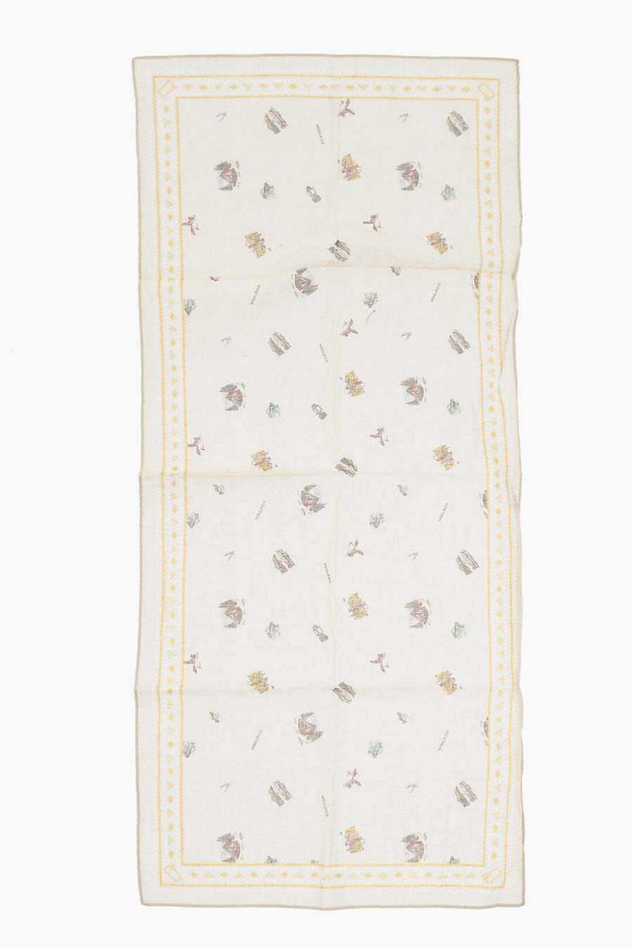 Woolrich 0500~Cotton Patterned Scarf