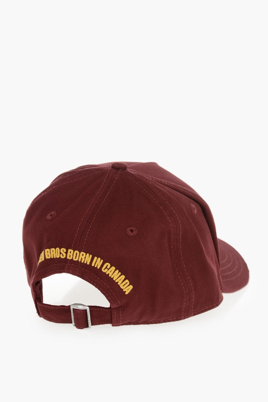 Dsquared2 0900~Gabardine Baseball Cap with Embroidered Patch, view 2