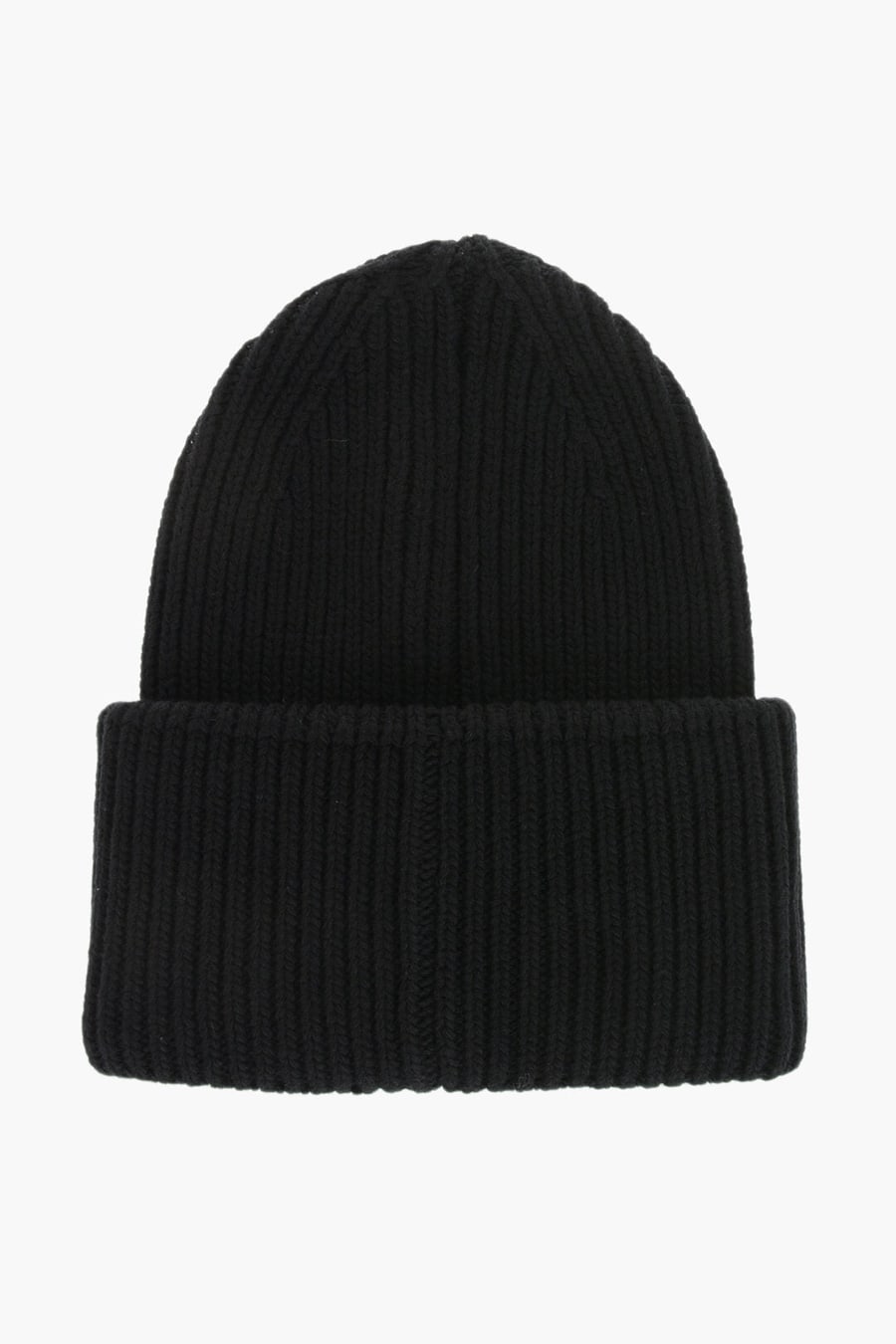 Dsquared2 1500~Wool Beanie Hat With Embroidered Patch, view 3