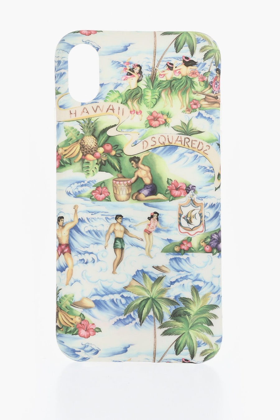 Dsquared2 3250~Cover IPhone X HAWAII Print