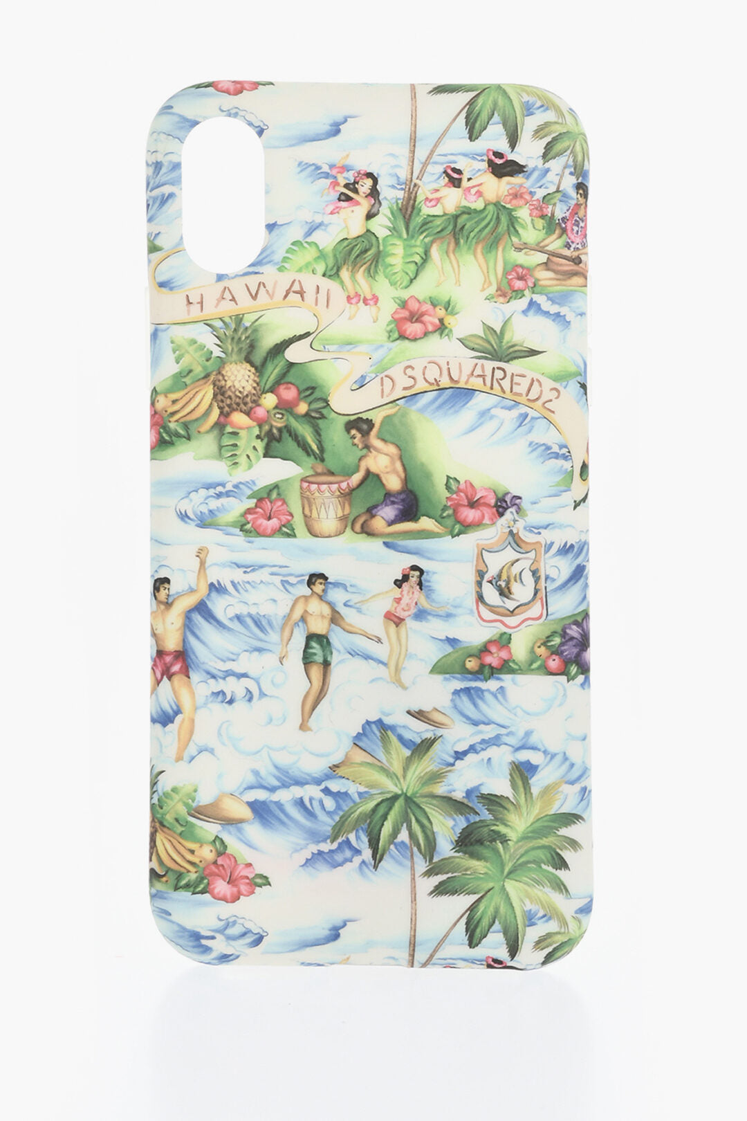 Dsquared2 3250~Cover IPhone X HAWAII Print