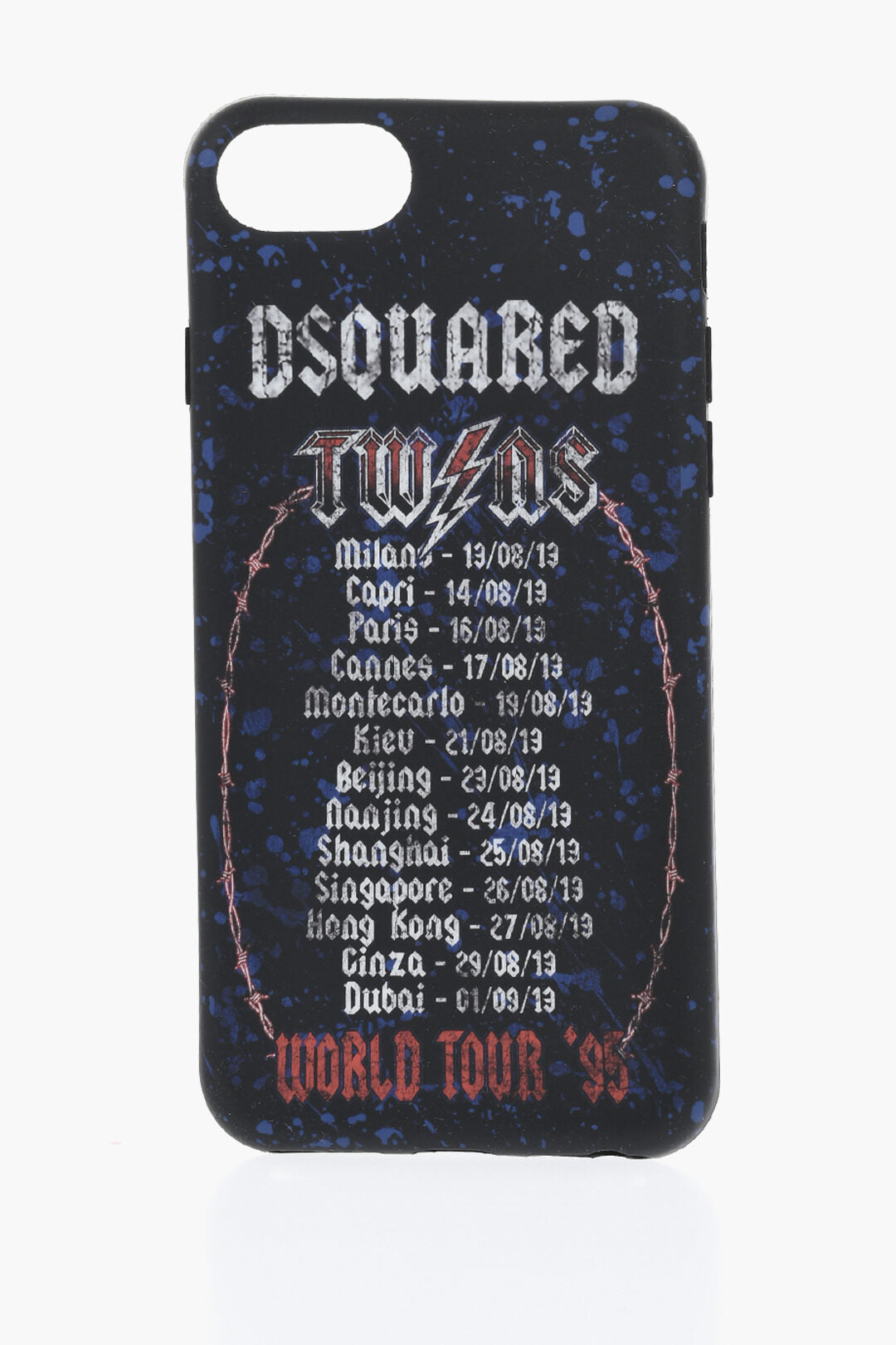 Dsquared2 3500~Cover WORLD TOUR for IPhone 8 Plus