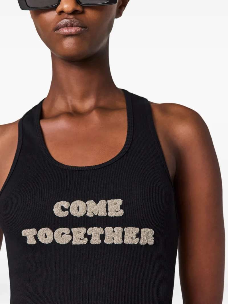 Stella McCartney Slogan Tank Top, view 4