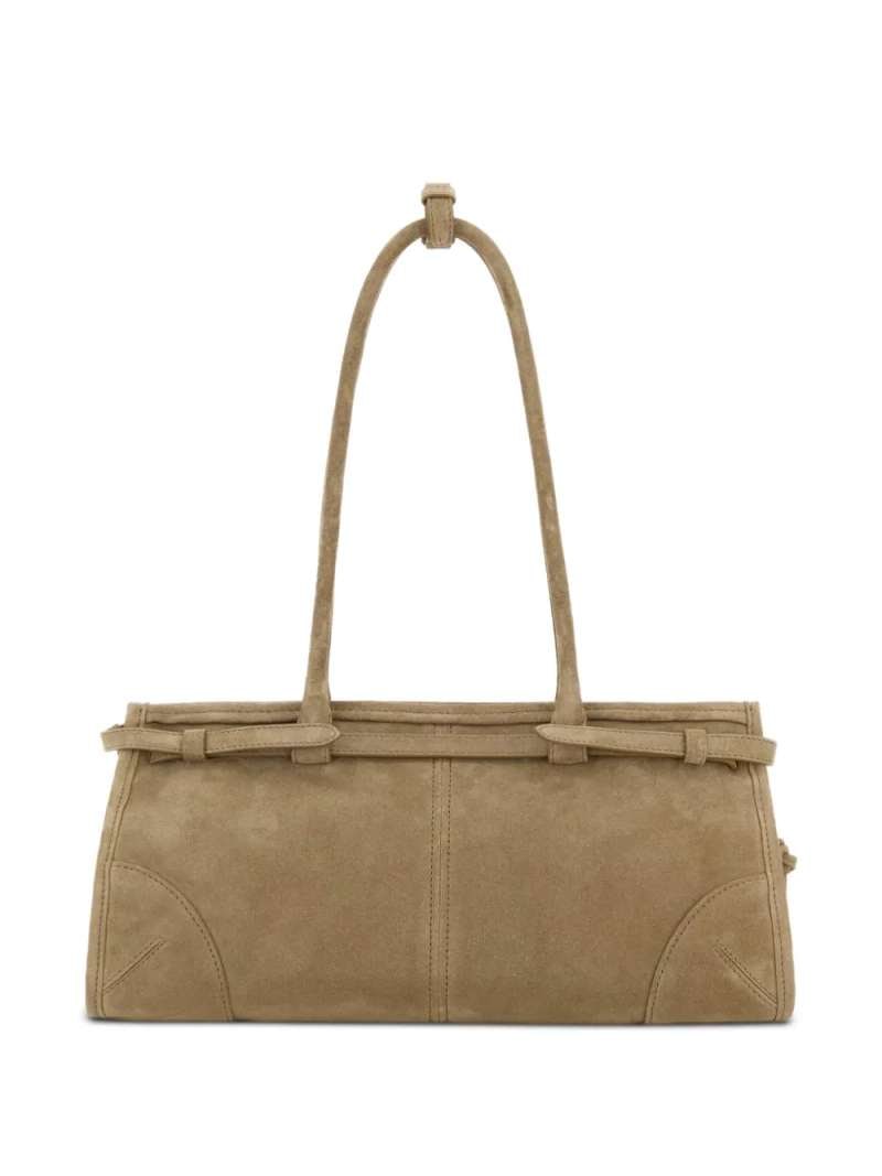 Prada Bonnie Suede Handbag, view 3