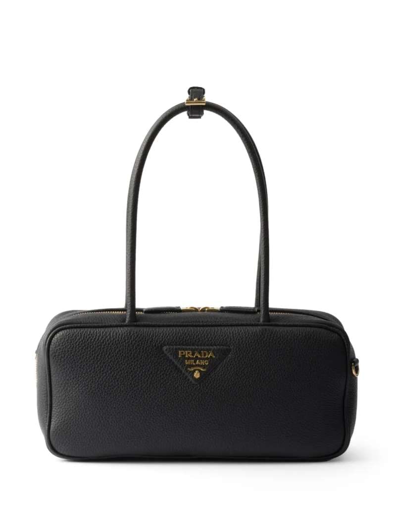 Prada Leather Top-Handle Bag, view 2