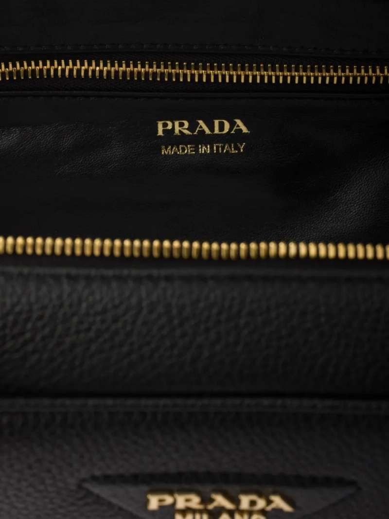 Prada Leather Top-Handle Bag, view 3