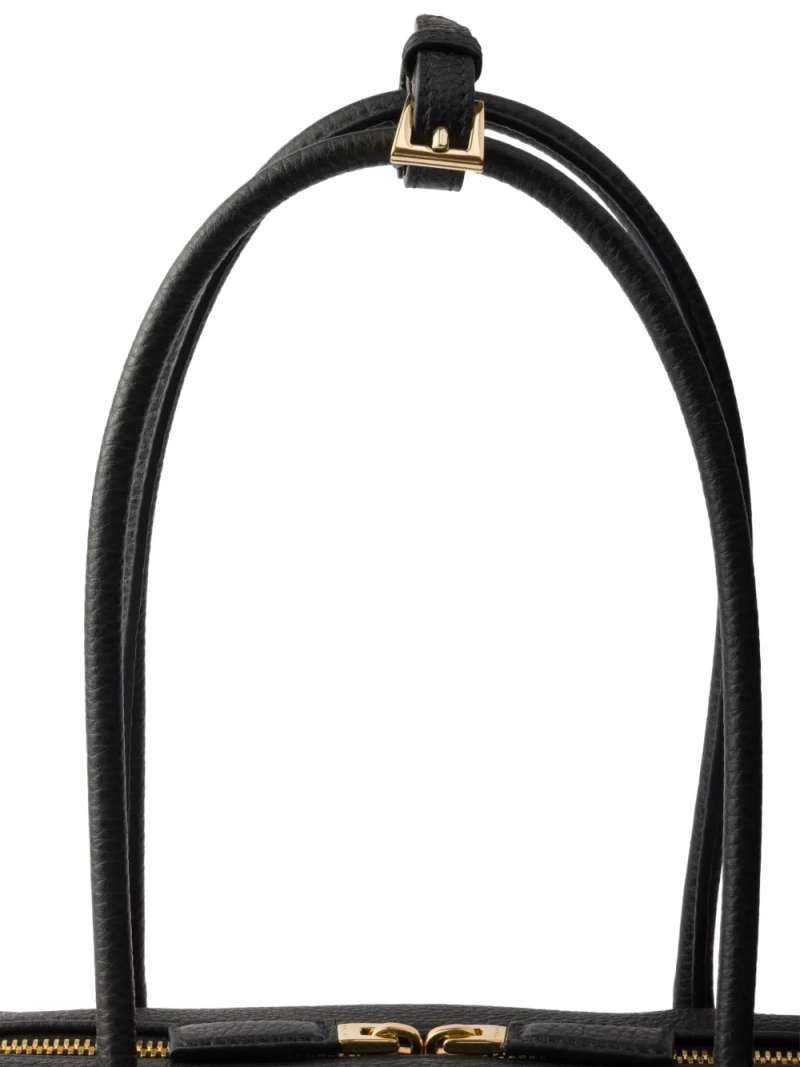 Prada Leather Top-Handle Bag, view 4