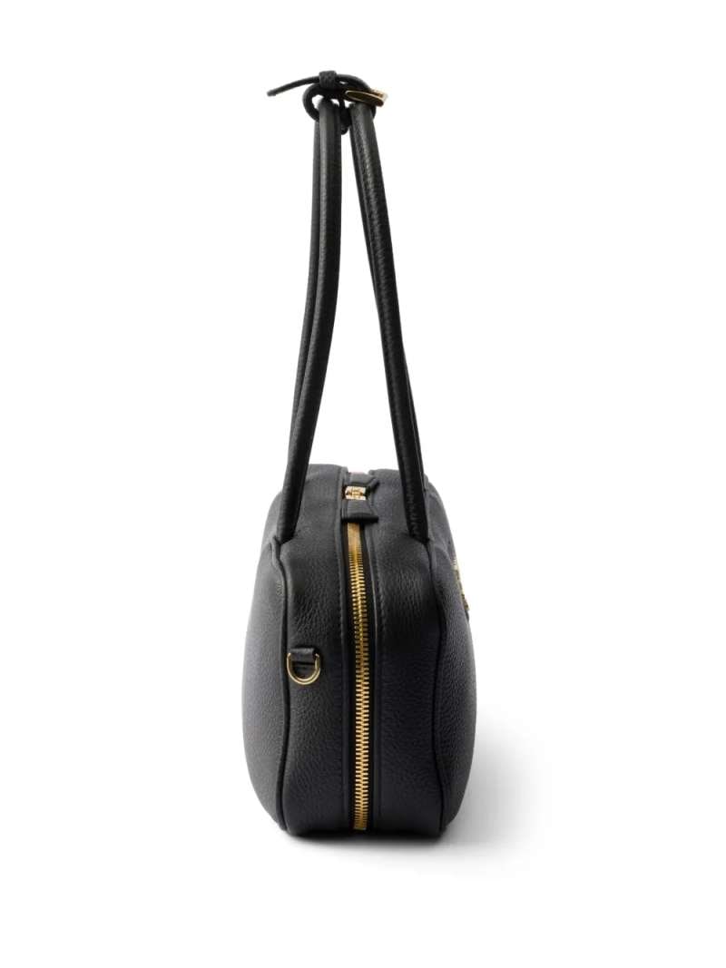 Prada Leather Top-Handle Bag, view 6