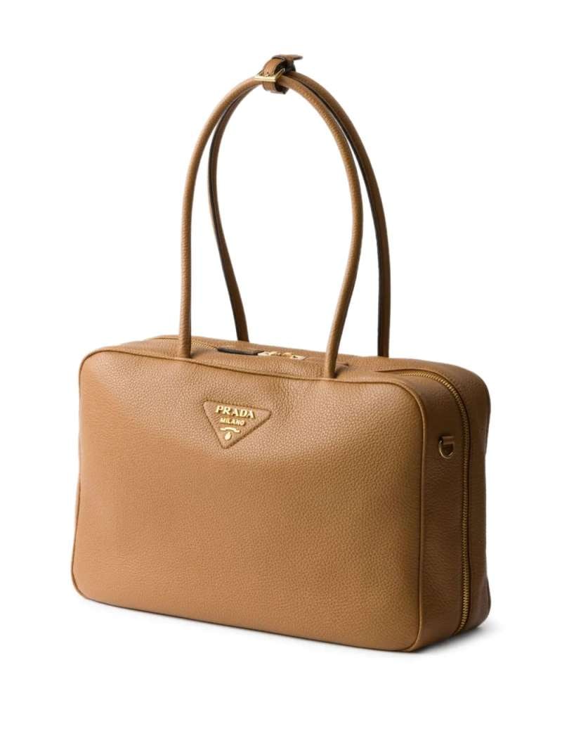 Prada Leather Top-Handle Bag, view 5