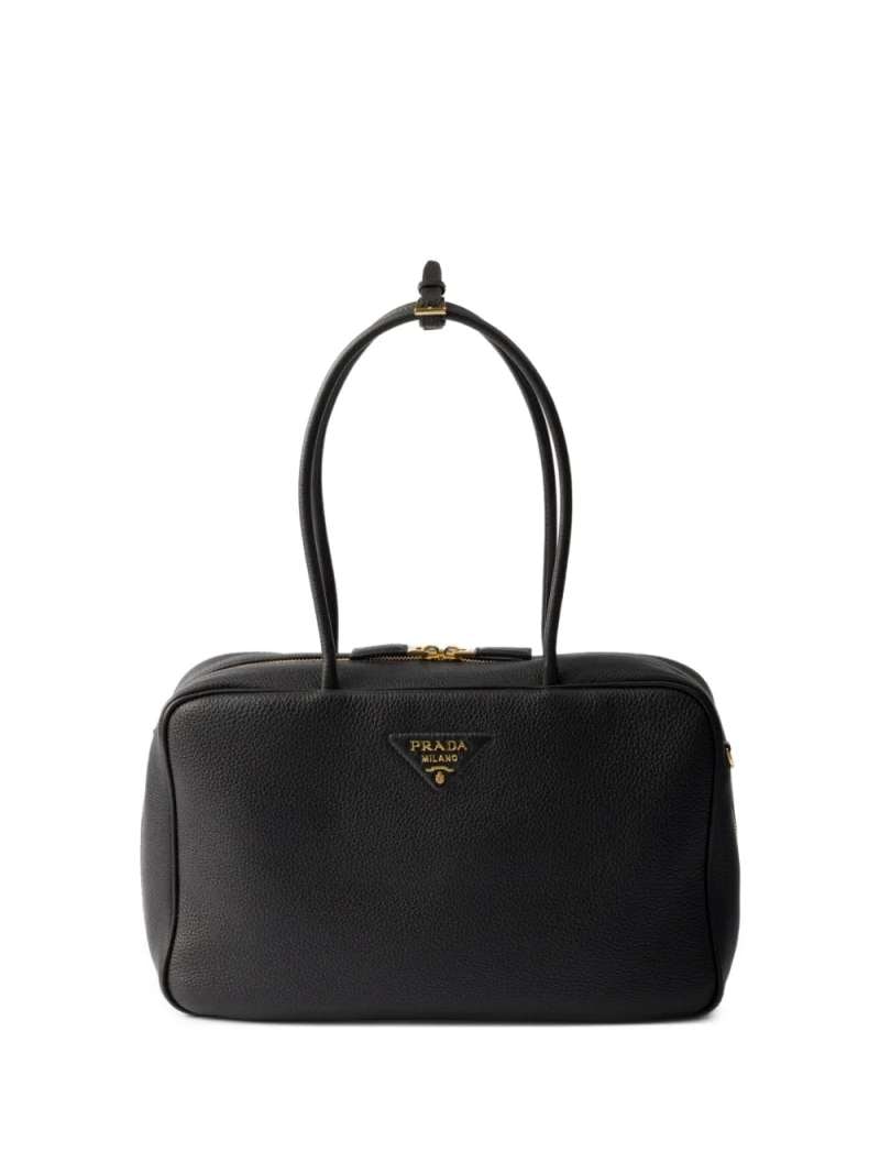 Prada Leather Top-Handle Bag