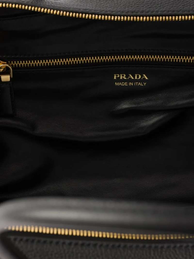 Prada Leather Top-Handle Bag, view 3