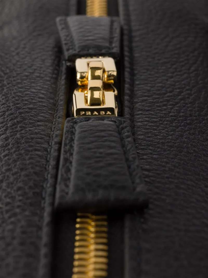 Prada Leather Top-Handle Bag, view 7