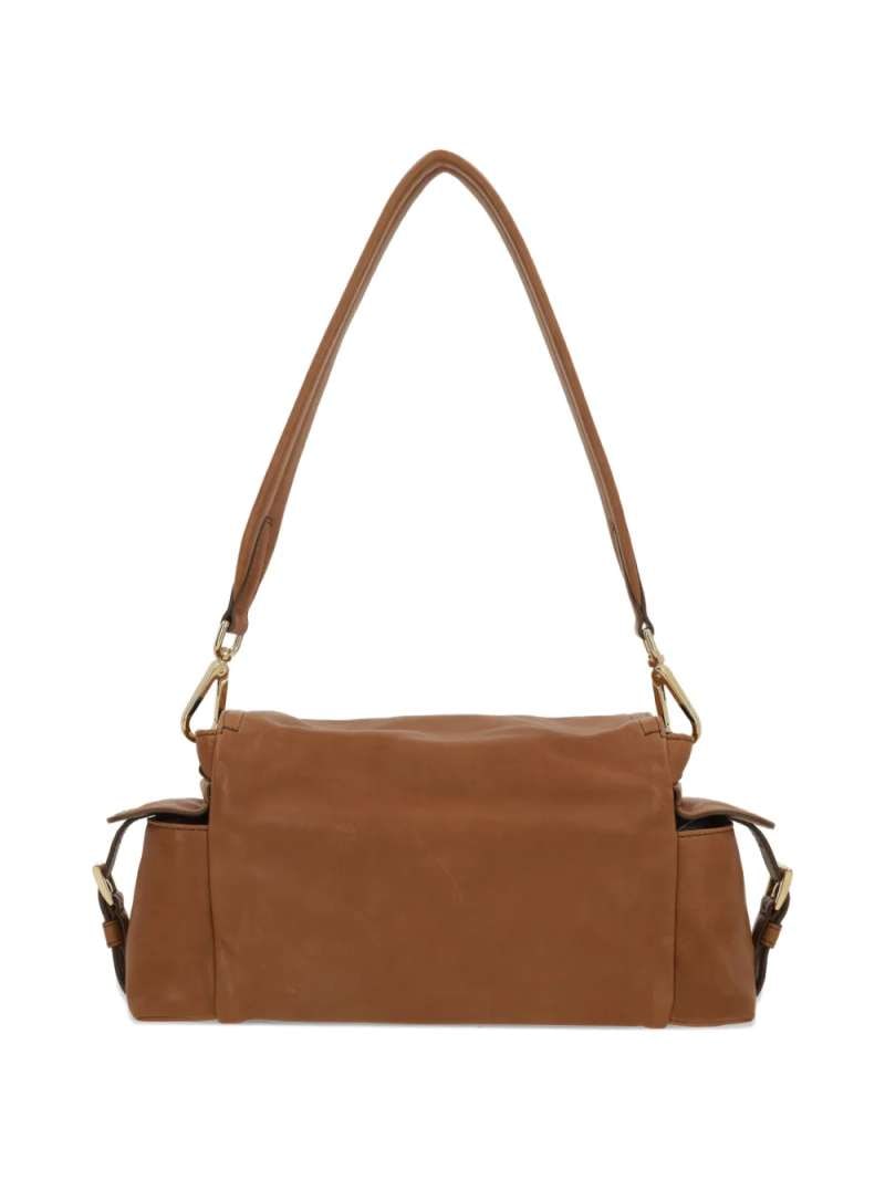 Prada Explore Nappa Leather Shoulder Bag With Flap, view 3