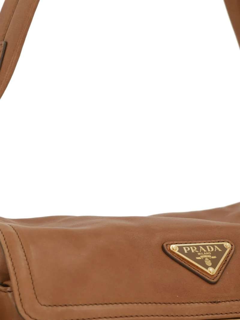 Prada Explore Nappa Leather Shoulder Bag With Flap, view 4