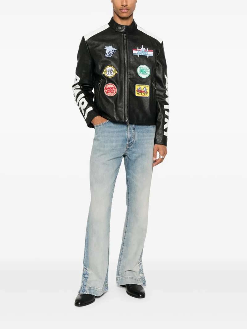Amiri Straight Flare Jeans, view 3