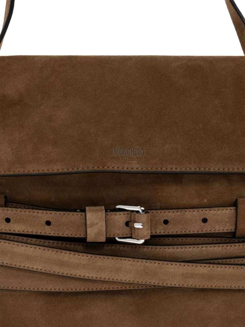 Moschino Suede Bag Big, view 4