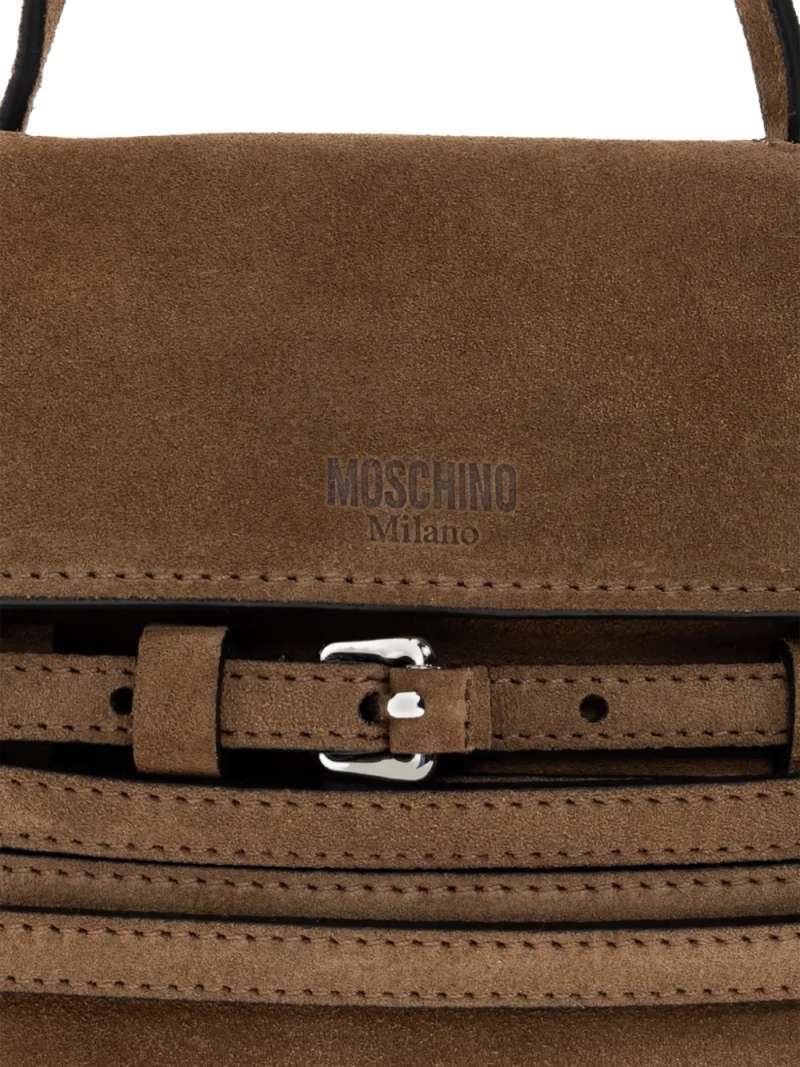 Moschino Suede Bag Small, view 3