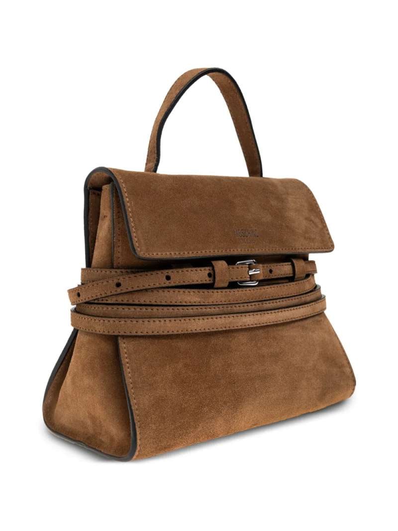 Moschino Suede Bag Small, view 7