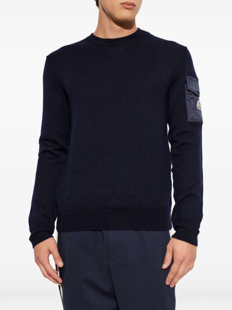 Moncler Crewneck Sweater, view 4
