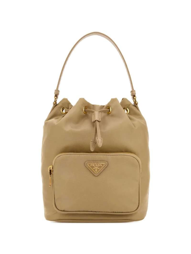 Prada Duet Re-Nylon Bucket Bag, view 2
