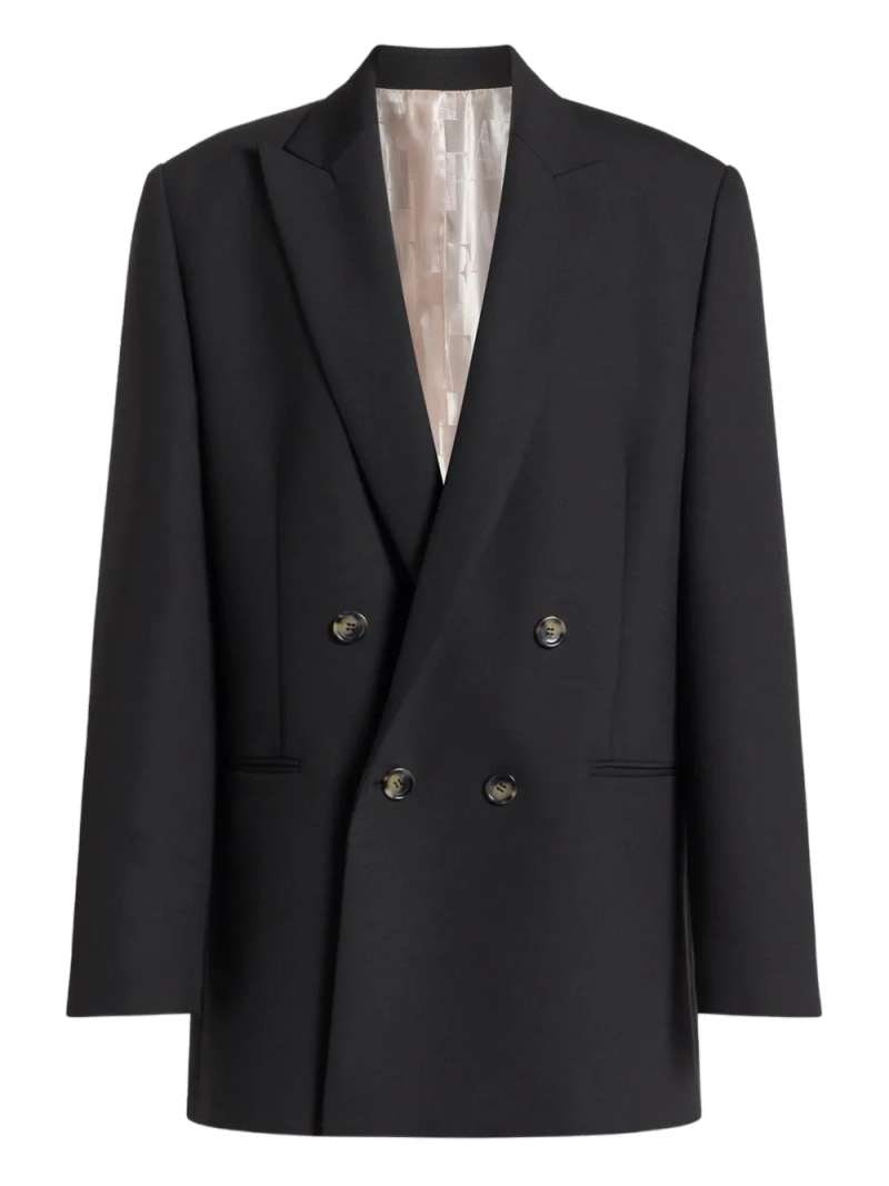 Alberta Ferretti Tropical Wool Jacket, view 2