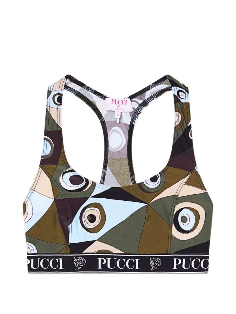 Pucci Lycra Top Bra, view 2